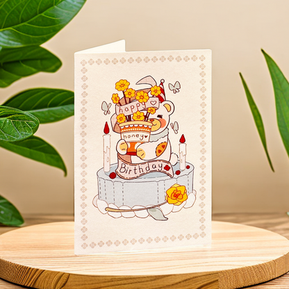 Bear Friend Birthday Cards